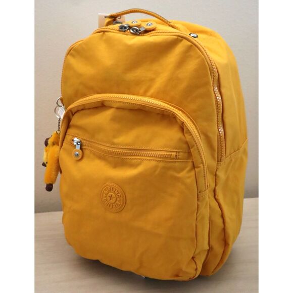 Kipling KI1206-7EB Women's Spicy Gold/Yellow 15" Laptop Seoul Backpack - Picture 10 of 10